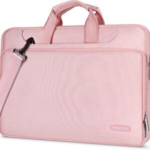 Protective Laptop Shoulder Bag Compatible with MacBook Air/Pro